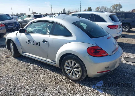 2013 Volkswagen Beetle 2.5L Entry из США, поврежденный, VIN 3VWFP7AT6DM670028
